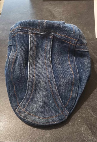 Casquette béret denim - casquette,