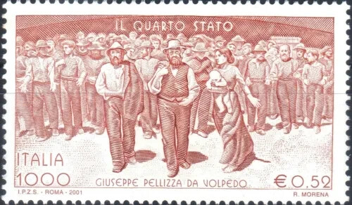 S51416 italie mnh 2001 quarto - mnh,