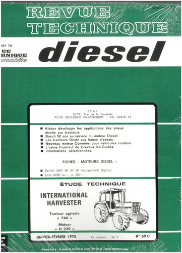 744 revue technique agricole - 744,
