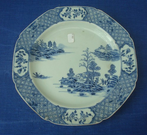 V75 assiette ancienne xviiie - assiette,