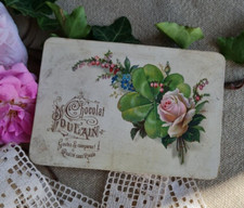 ANCIENNE CARTE CHOCOLAT