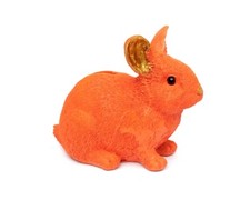 Tirelire Lapin – Orange Avec
