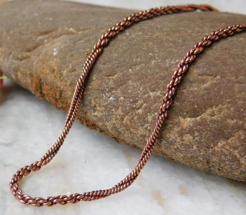 Collier chaîne corde - de,