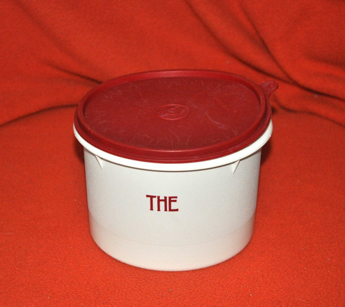 Tupperware boîte thé - à,