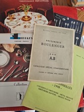 LOT CATALOGUES ORFEVRE