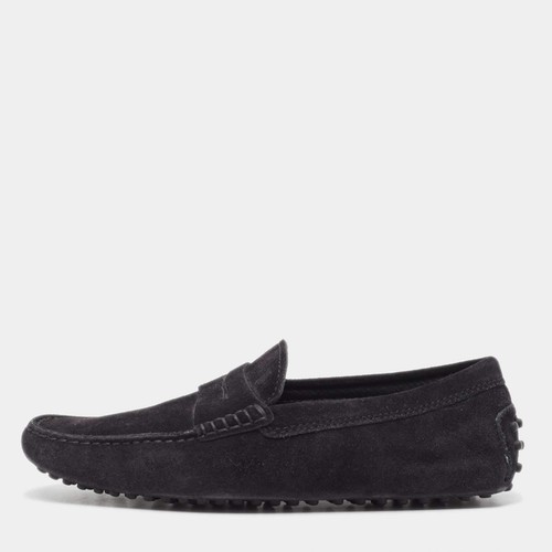 Mocassins tods daim noir - mocassins,
