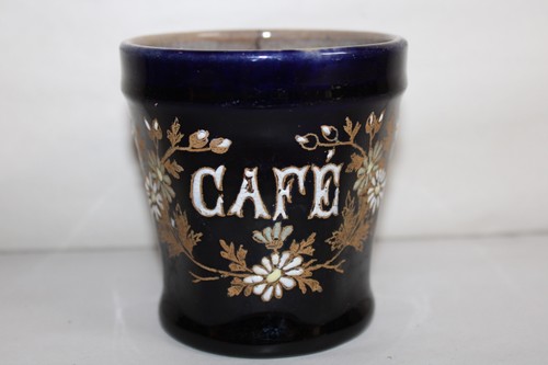 Ancien pot épices café - ancien,