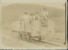 Belgique mineurs wagonnet - belgique,, mineurs,