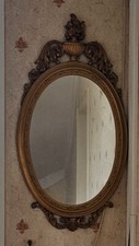 Miroir avec décorations ruban à accrocher 