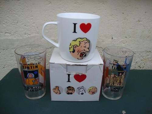 Mug verres tintin - 1,
