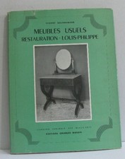Meubles usuels restauration -