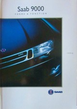 1992 SAAB 9000 FORME ET