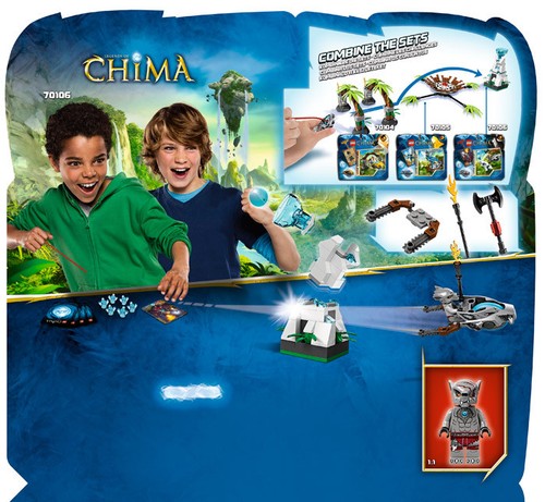 Lego chima tour - chima, 70106