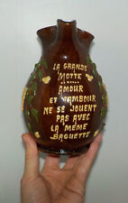 Pichet Parlant Grivois Tara Savoie-La Grande Motte, Amour & Tambour... début 20e