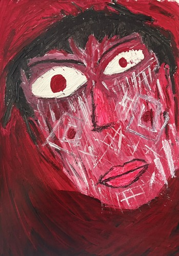 Peinture acrylique style art