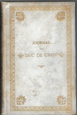 rare -Journal inédit du Duc
