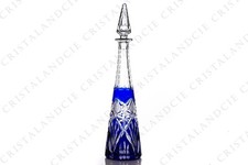 Carafe vin bleue - vin,