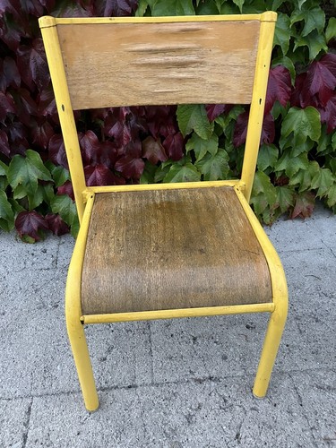 Ancienne chaise écolier - d’écolier,