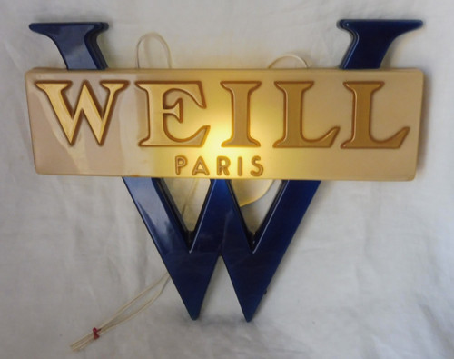 Enseigne lumineuse vintage - enseigne,