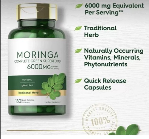 Moringa bio 100 naturelle 180 - 100%,