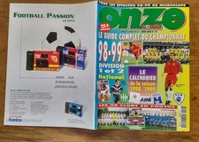 ONZE MONDIAL H.S N° 29 GUIDE CHAMPIONNAT 1998-99  TOUTES LES EQUIPES D1 D2 RARE