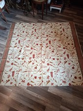 Coupon Tissu D'éditeur Coton Style Indienne XVIIIe 150x140 cm 