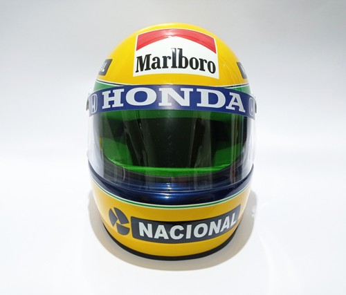 Helmet ayrton senna 1991 - helmet,