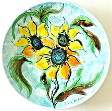 Ancienne céramique émaillée, Yves Clément, Saint Paul, pièce unique.