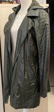SUPERBE IMPERMEABLE TRENCH IKKS T42/44 KAKI CAPUCHE AMOVIBLE ceinture ou non