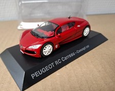 Peugeot RC Carreau Concept Car 1/43 Norev Neuf Boite souple