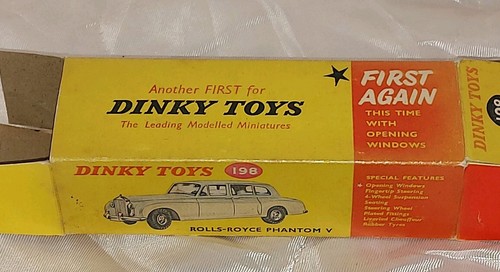 Dinky england 198 rolls royce - 198,