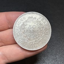 Francia - France - Monnaie de 50 Francs Hercule en Argent 900‰ de 1978 Réf C65