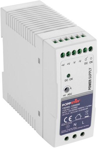 Alimentation pour rail din - pour,