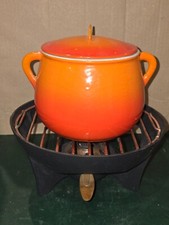 Service fondue - service, à