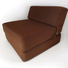 Chauffeuse/Lit Vintage Années 70 Design Marron 