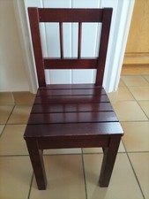 Chaise enfant vintage bois