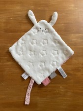0/ Doudou velours plat lapin