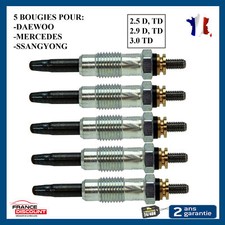 5 Bougie de préchauffage pour