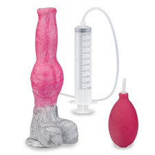 Gode godemichet ventouse chien éjaculateur Dobermann gode vaginal ou anal homme 