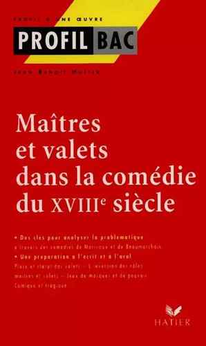 Profil une oeuvre maîtres - oeuvre, :