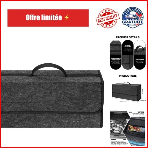 Organisateur coffre voiture - de,