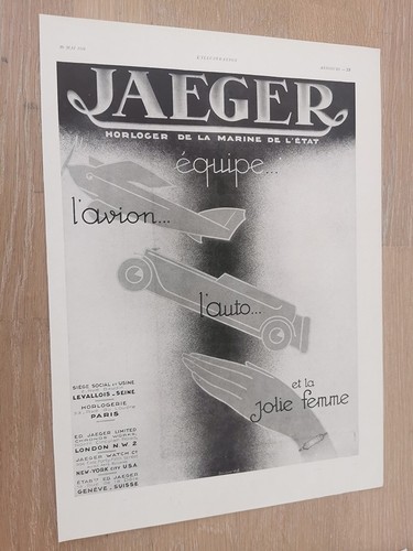 Publicité 1931 jaeger - 1931,