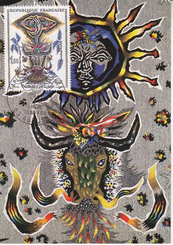 Carte 1er jour - , tapisserie