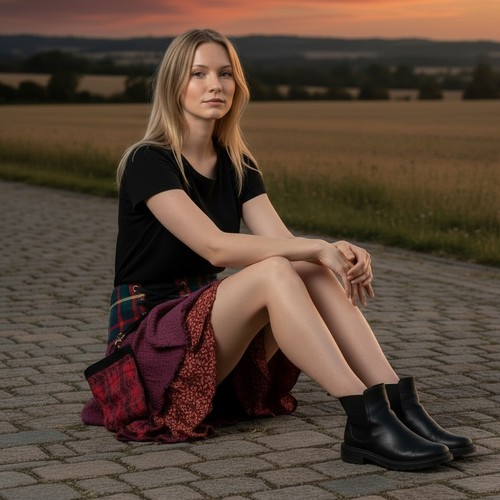 Kilt écossais tartan - Écossais,