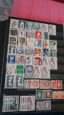 lot de timbres : faciale 800 ANCIENS FRANCS AF timbres neufs x