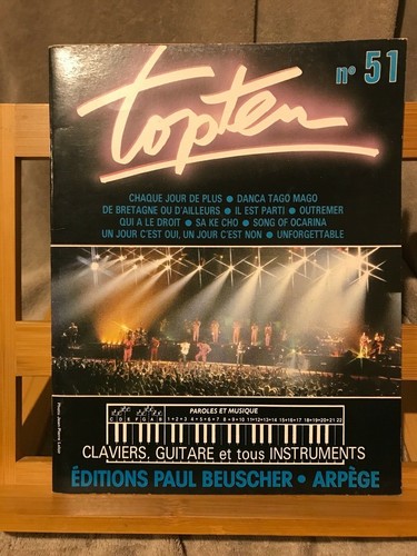 Top ten songbook - songbook, ligne