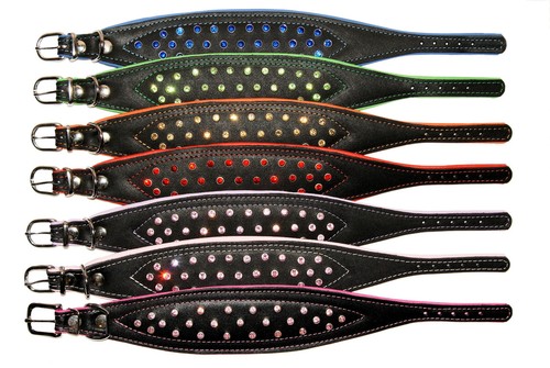 Main noir cuir chien - cuir,