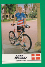 CYCLISME carte cycliste HENRIK