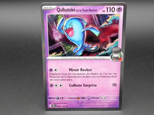 Carte pokémon qulbutoké team - carte,
