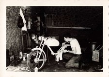 ANCIENNE PHOTOGRAPHIE DUO DE